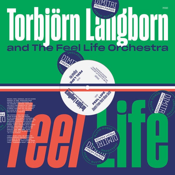 Torbjörn Langborn And The Feel Life Orchestra – Feel Life (12", Pardonnez-nous, 2019) Front Cover
