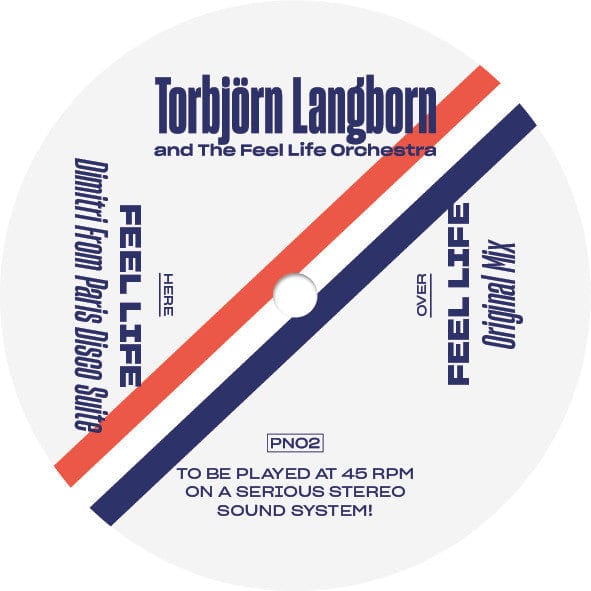 Torbjörn Langborn And The Feel Life Orchestra – Feel Life (12", Pardonnez-nous, 2019) Image 4