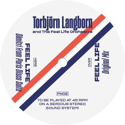 Torbjörn Langborn And The Feel Life Orchestra – Feel Life (12", Pardonnez-nous, 2019) Image 4