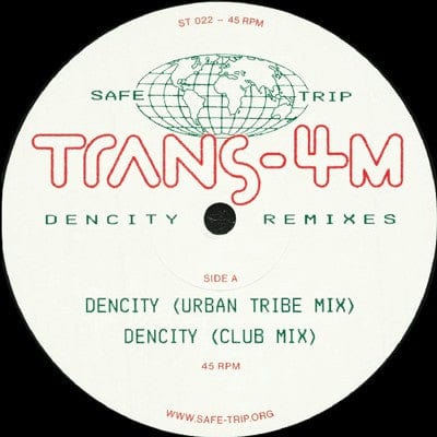 Trans-4M - Dencity Remixes (12") Safe Trip Vinyl