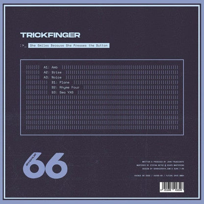 Trickfinger - She Smiles Because She Presses The Button (LP) Avenue 66 Vinyl 4251648416548