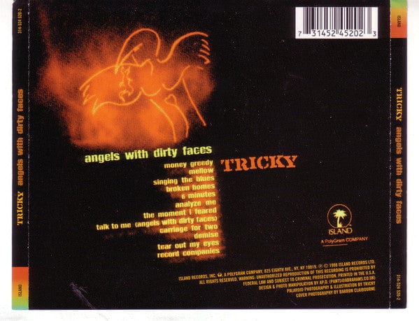 Tricky - Angels With Dirty Faces (CD) Island Records CD 731452452023