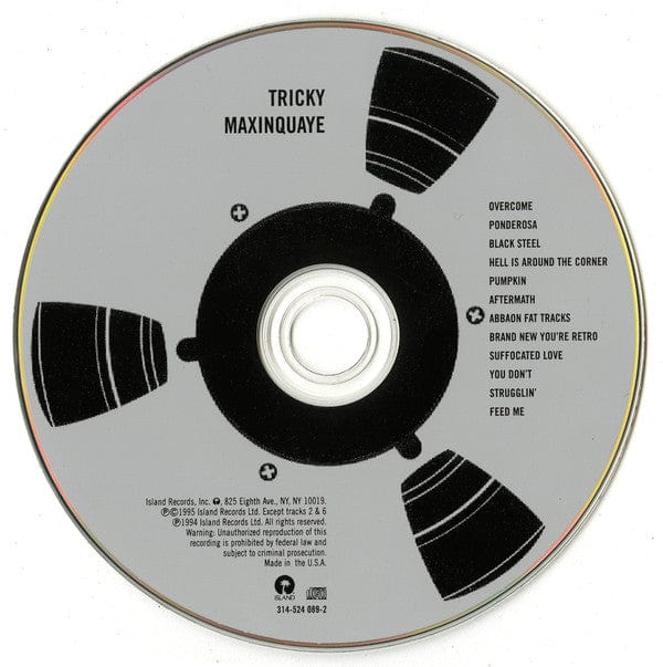 Tricky - Maxinquaye (CD) Island Records CD 731452408921