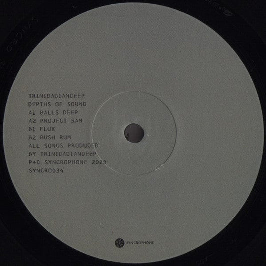 Trinidadiandeep* - Depths Of Sound (12") Syncrophone Recordings Vinyl