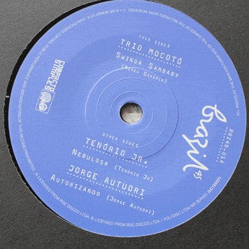 Trio Mocotó / Tenorio Jr. / Jorge Autuori Trio - Swinga Sambaby / Nebulosa / Autorizando (7") Mr Bongo Vinyl 711969121131
