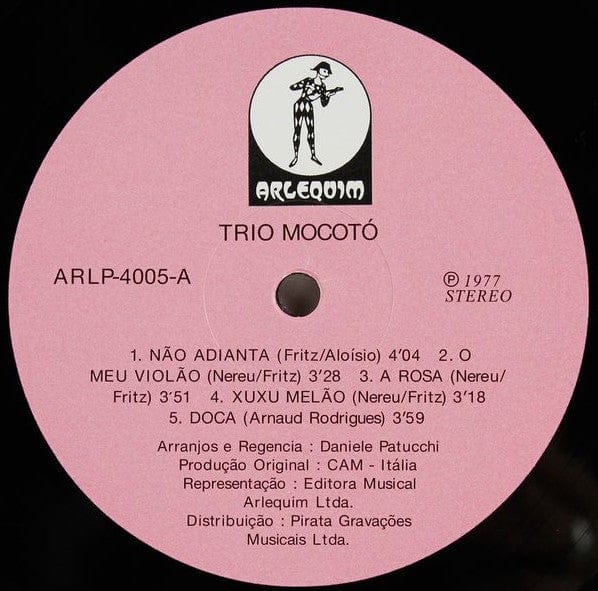 Trio Mocotó - Trio Mocotó (LP) Mr Bongo,Arlequim Vinyl 7119691256511