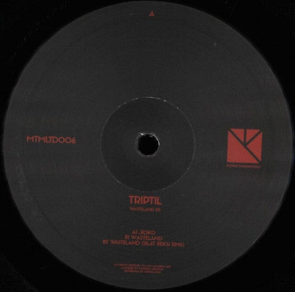 Triptil - Wasteland EP (12") More Than Music Vinyl