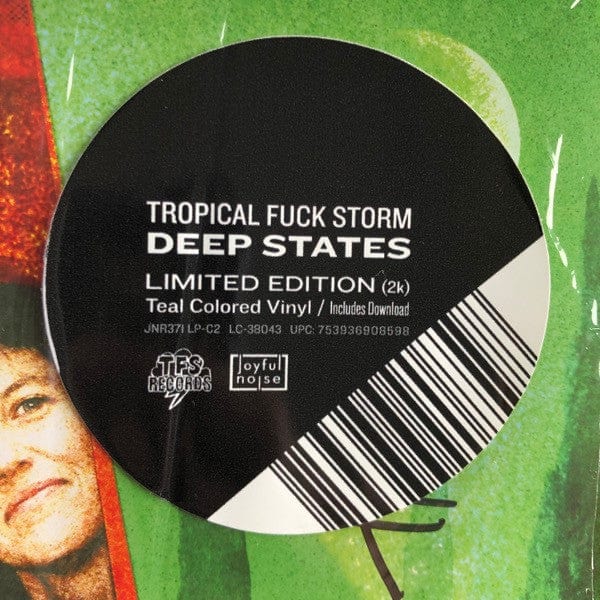 Tropical Fuck Storm - Deep States (LP) Joyful Noise Recordings,Tropical Fuck Storm Records Vinyl 753936908598