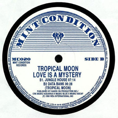 Tropical Moon - Love Is A Mystery (12") Mint Condition (2) Vinyl