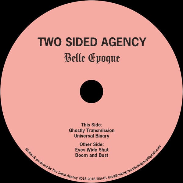 Two Sided Agency - Belle Epoque (12") Two Sided Agency Vinyl