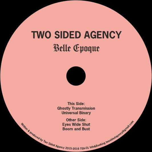 Two Sided Agency - Belle Epoque (12") Two Sided Agency Vinyl