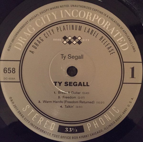 Ty Segall - Ty Segall (LP, Album) Drag City 781484065814