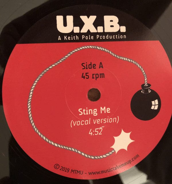 U. X. B. - Sting Me (12") MTMU