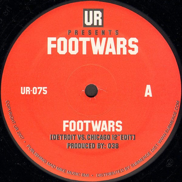 Underground Resistance - Footwars (12") Underground Resistance Vinyl