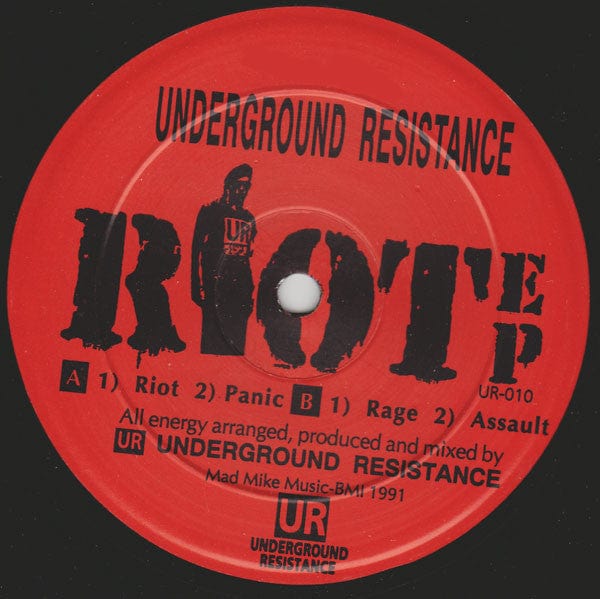 Underground Resistance - Riot EP (12", EP, RE) Underground Resistance