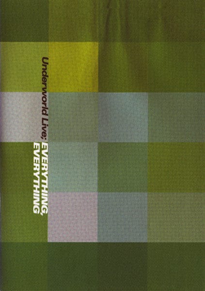 Underworld – Everything, Everything (Underworld Live) (DVD, Sheridan Square Records) Front Cover