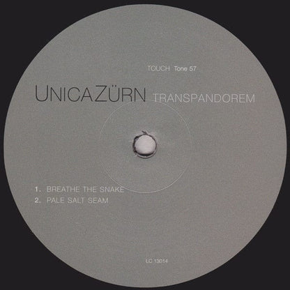 UnicaZürn - Transpandorem (LP) Touch Vinyl 5050580662728