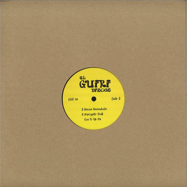 Unknown Artist - El Guiri Edits 01 (12") El Guiri Discos Vinyl