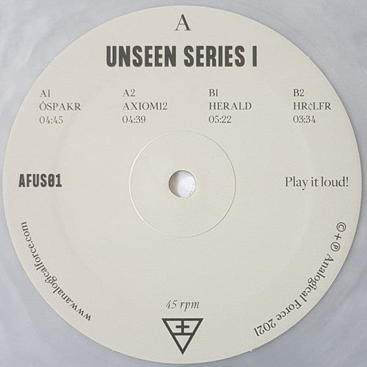 Unknown Artist - Unseen Series I (12", Ltd, Gre) Analogical Force