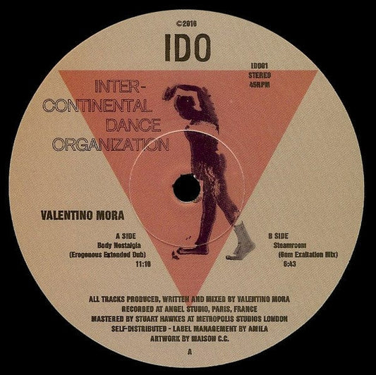 Valentino Mora - Body Nostalgia (12") IDO Vinyl