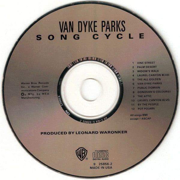 Van Dyke Parks - Song Cycle (CD)