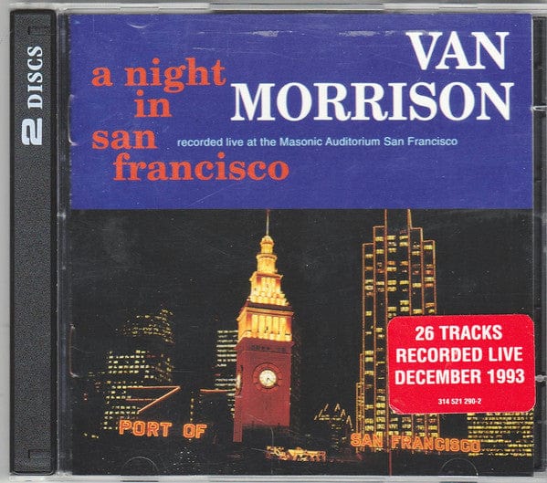 Van Morrison - A Night In San Francisco (2xCD) Polydor CD 731452129024