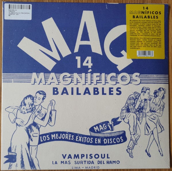 Various - 14 Magníficos Bailables (LP) Vampi Soul Vinyl 8435008864163