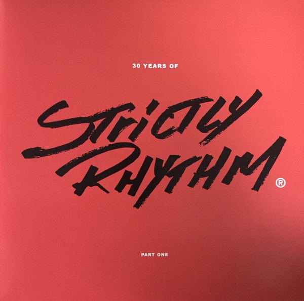 Various - 30 Years Of Strictly Rhythm Part One (2x12") Strictly Rhythm Vinyl 5060731222190