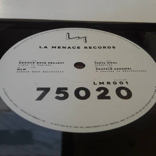 Various – 75020 (12", La Menace Records, 2020) Front Cover