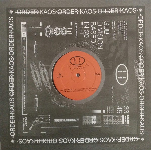 Various - A Lot Of Chaos (12") on Kaos (6) at Further Records