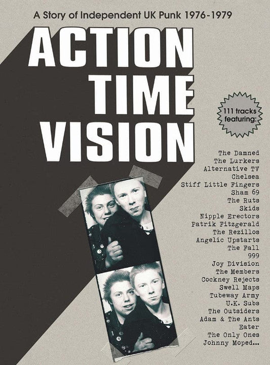 Various - Action Time Vision (A Story Of Independent UK Punk 1976-1979) (4xCD) Cherry Red CD 5013929102705