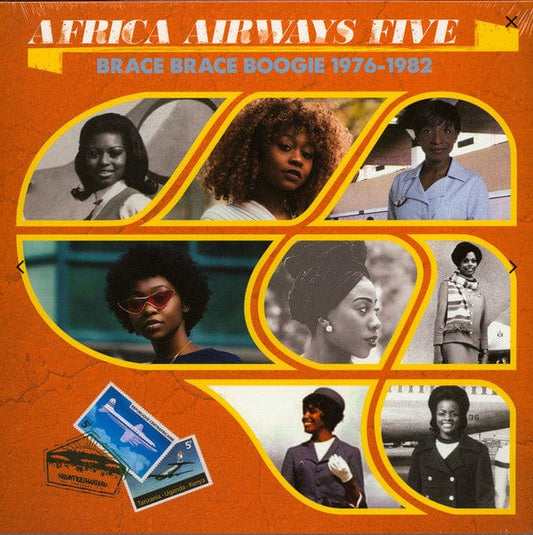 Various - Africa Airways Five (Brace Brace Boogie 1976-1982) (LP) Africa Seven Vinyl 5055373535340