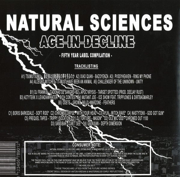 Various - Age In Decline (2xLP) Natural Sciences Vinyl 123456789012