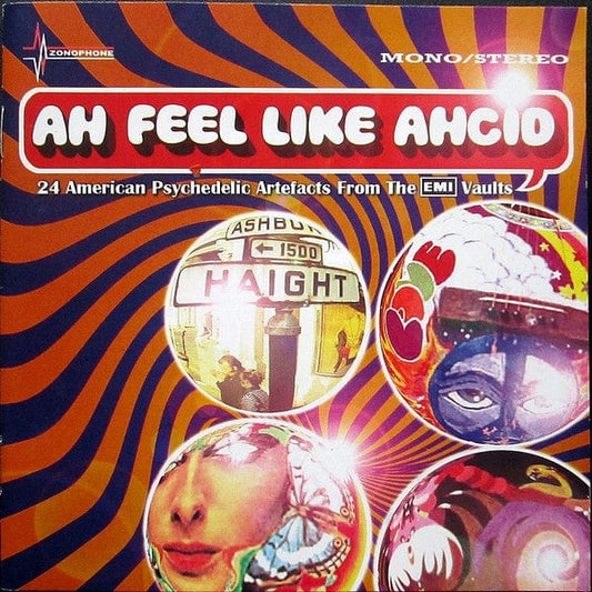 Various - Ah Feel Like Ahcid • 24 American Psychedelic Artefacts From The EMI Vaults (CD) Zonophone,EMI CD 094639708826