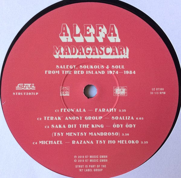 Various - Alefa Madagascar ! Salegy, Soukous & Soul From The Red Island 1974-1984 (2xLP) Strut Vinyl 730003320712