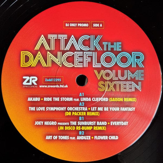 Various - Attack The Dancefloor Volume Sixteen (12") Z Records Vinyl