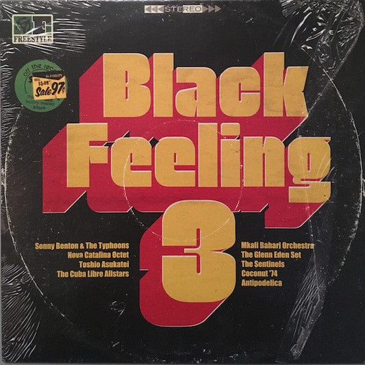 Various – Black Feeling 3 (LP, Freestyle Records, 2015) Front Cover