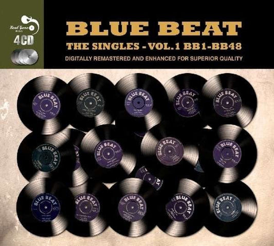 Various - Blue Beat: The Singles - Vol. 1 BB1 - BB48 (4xCD) Real Gone CD 5036408167927