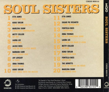 Various - Chess Soul Sisters (CD) Chess CD 602498301555