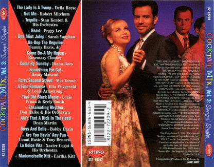 Various - Cocktail Mix Vol. 3: Swingin' Singles (CD) Rhino Entertainment Company,CEMA Special Markets CD 081227223922