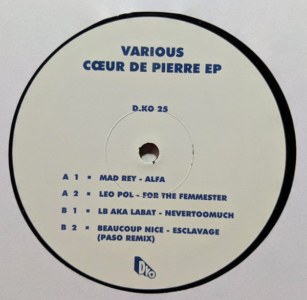 Various - Coeur De Pierre EP (12", EP) D.KO Records