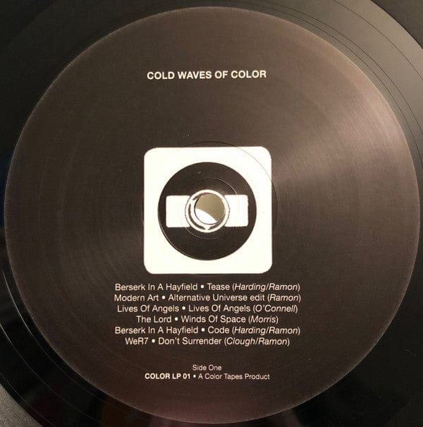 Various – Cold Waves Of Color (LP, Export Edition, Color Disc, 2015) Image 3