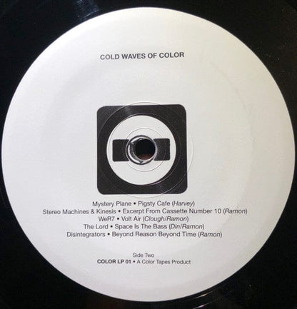 Various – Cold Waves Of Color (LP, Export Edition, Color Disc, 2015) Image 4