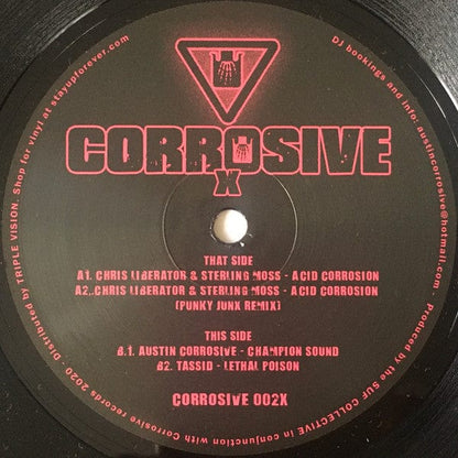Various - CORROSIVE 002X (12") Corrosive Records (2) Vinyl