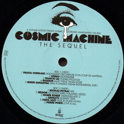 Various - Cosmic Machine: The Sequel: A Voyage Across French Cosmic & Electronic Avantgarde 70s-80s  (2xLP) Because Music, Because Music Vinyl 5060421566030