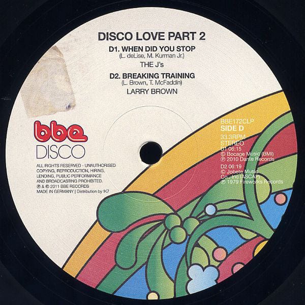 Various - Disco Love 2: More Rare Disco & Soul Uncovered (2x12", Comp) BBE Disco