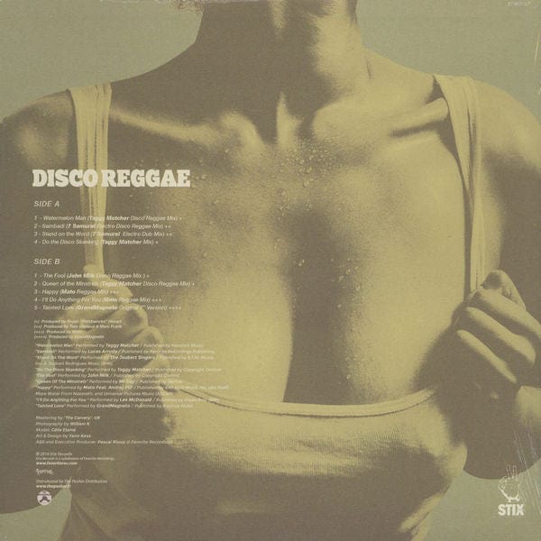 Various - Disco Reggae Volume Two (LP) Stix Vinyl 3760179352702