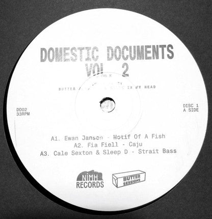 Various - Domestic Documents Vol. 2 (2xLP) Butter Sessions Vinyl