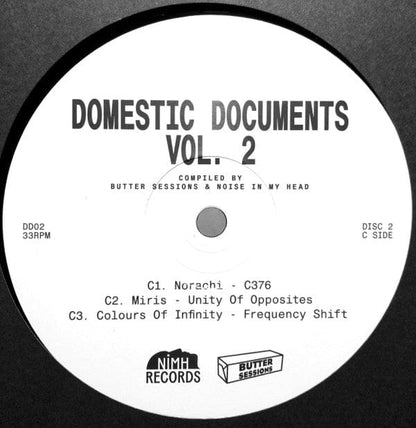Various - Domestic Documents Vol. 2 (2xLP) Butter Sessions Vinyl