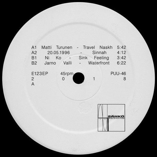 Various - E123EP (12", EP, Comp) Sähkö Recordings